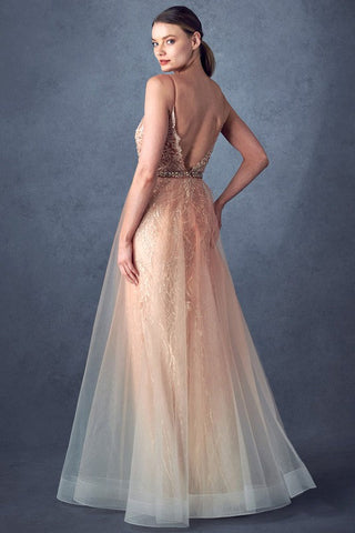 Sweetheart Sheath Sleeveless Gown with Overskirt