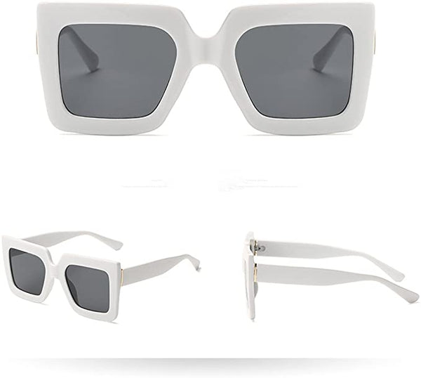 Black Oversized Graident Lens Designer Sunglasses