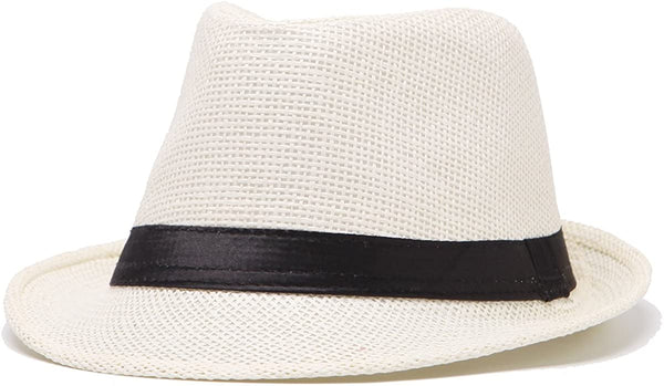 Brussels Trilby Fedora Hats, Pack of 3