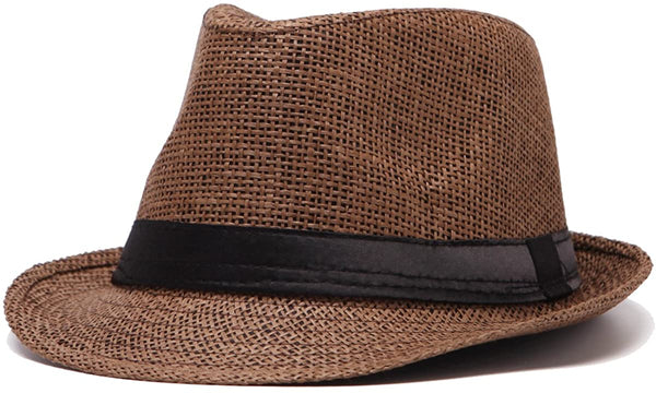 Brussels Trilby Fedora Hats, Pack of 3