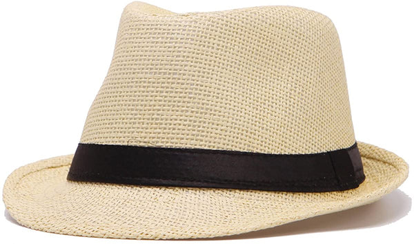 Brussels Trilby Fedora Hats, Pack of 3