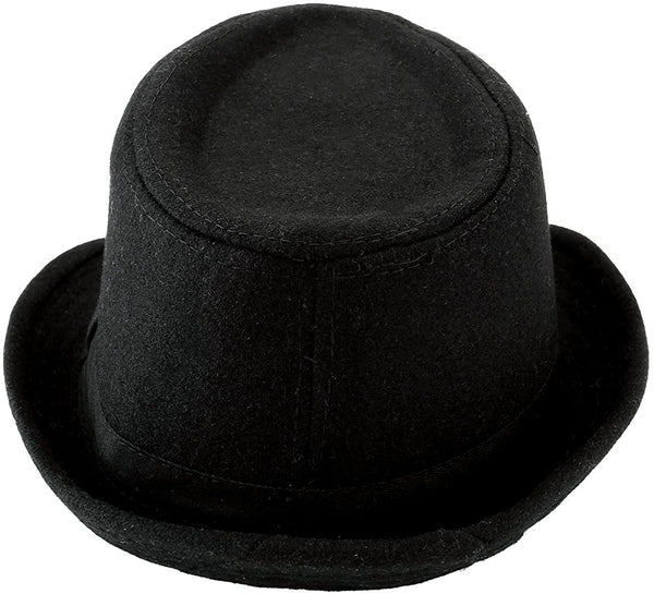 Harlingen Black Trilby Fedoras Panama Jazz Hat