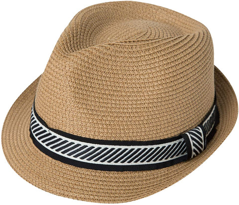 Zierikzee Fedora Straw Fashion Sun Hat