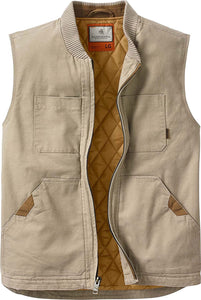 Quilted Twig Canvas Cross Trail Men's Vest