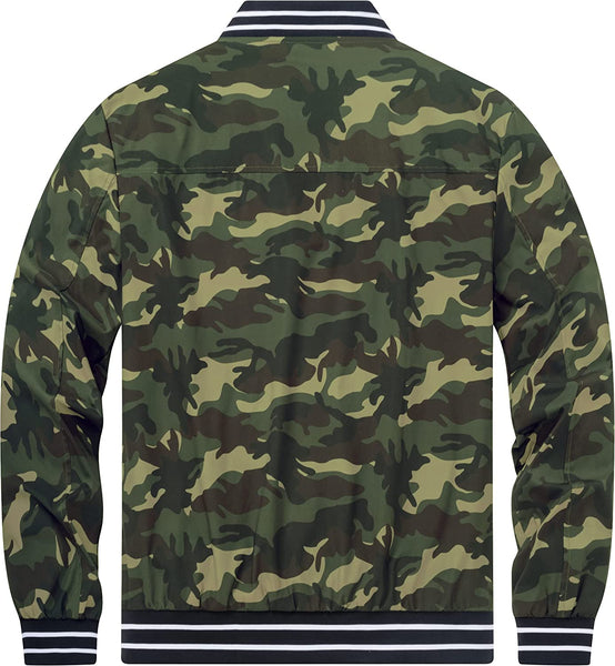 Camouflage Lightweight Windbreaker Men's Jacket