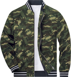 Camouflage Lightweight Windbreaker Men's Jacket