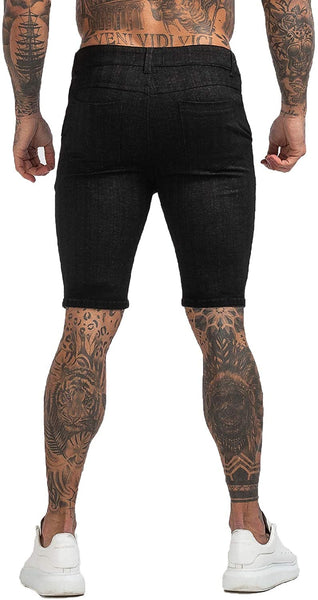 Men’s Stretch Chino Black Shorts