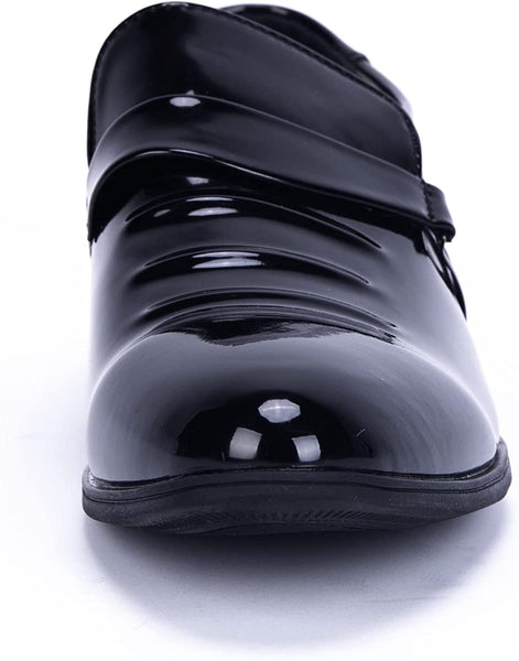 Patent Leather Black Oxford Dress Shoes